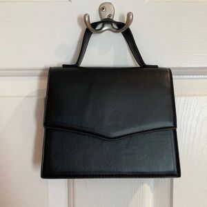 Black handbag